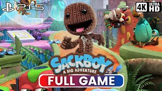 SACKBOY A BIG ADVENTURE  Full Game PS5 Gameplay 4K 60FPS [upl. by Seilenna]