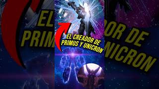 El Creador de Primus y Unicron transformers transformersone optimusprime megatron shorts [upl. by Ahsatsan]