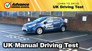 UK Manual Driving Test Replica 2024 full route with SatNav [upl. by Saoj876]