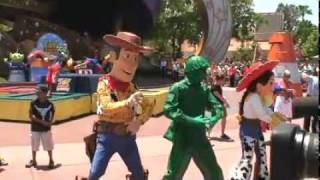 Toy Story Midway Mania Press Event Grand Opening Ceremony [upl. by Lothaire]