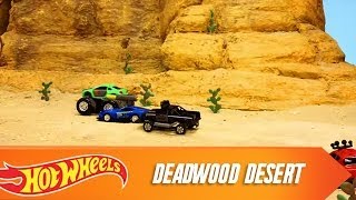 Custom Motors Cup Race 2 Deadwood Desert  HotWheels [upl. by Starinsky270]