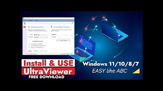 How to Install UltraViewer on Windows 71011 FREE Download 2024 [upl. by Nedah]