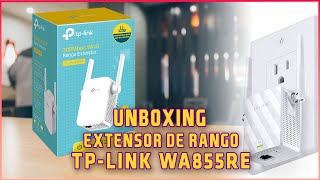 Unboxing Extensor de Rango TPLink WA855RE  Aumenta la Cobertura WiFi en Casa 📶 [upl. by Neemsaj925]