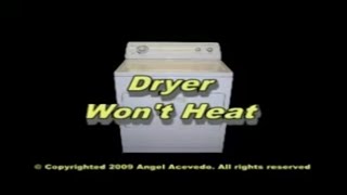 Whirlpool dryer Not Drying The Clothes  See What Parts to check amp Replace [upl. by Pulchia]