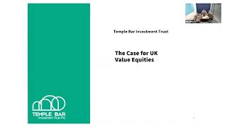 Temple Bar Investment Trust  Fund Manager Update Webinar  Wednesday 15th November 2023 [upl. by Ttirrej929]