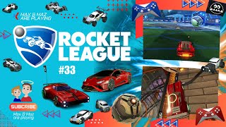 Max amp Maz are playing Rocket League  2vs2 DOPPEL 033 [upl. by Bannasch]