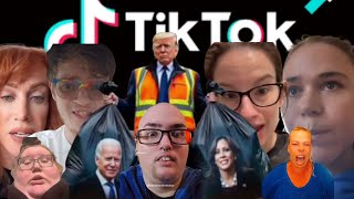 Libs of TikTok Epic Woke Election Freak outs Try not to Cringe 😬 pt 2 [upl. by Ahsirtap]