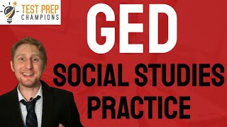 Quick FREE GED Social Studies Practice Test 2024 to Help You Pass [upl. by Nedla]