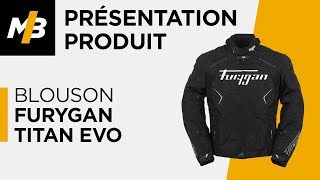 Blouson Furygan Titan Evo avis en vidéo par Motoblouz [upl. by Kezer175]