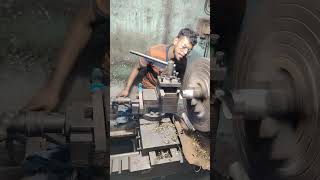 Th★read Cu★tting machinetools youtubeshorts shorts trending viralvideo [upl. by Ecirbaf]