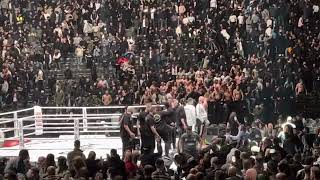 CELEBRATION WITH HOOLIGANS  GLORY 80  BADR HARI vs WRZOSEK 2 [upl. by Ahsini344]