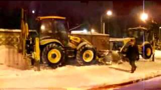 Уборка снега Или как обмануть ГЛОНАСС  Snow cleaning in Russia v2 [upl. by Elinet]