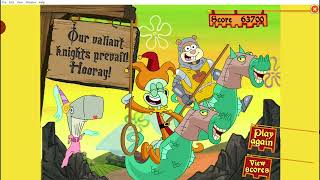 SpongeBob Dunces and Dragons Walkthrough Browser Game [upl. by Lewie]