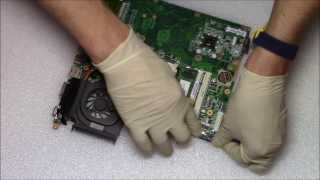 HP Pavilion DV6 GPU Replacement  Not BGA Reballing Laptop Repair [upl. by Auod]