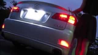 LED Bumper Reflector Lights For 20062013 Lexus IS250 IS350 [upl. by Attenhoj443]