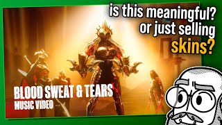 TBSkyen reacts to quotBlood Sweat amp Tearsquot Arcane music video  arcane [upl. by Iloj]