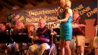 A Tisket A Tasket Linnea Nelson Marrin and Bend in the River Big Band at MN State Fair [upl. by Egag28]