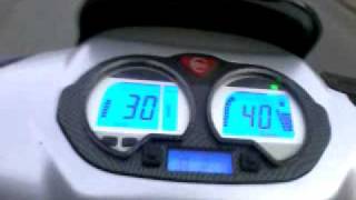 Keeway F act 50 driving and top speed BLOCKED [upl. by Cairistiona]