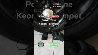 Klakson DENSO Power Tone Universal 12v Mobil  Motor  Klakson Keong Klakson Terompet High amp Low [upl. by Alaek]