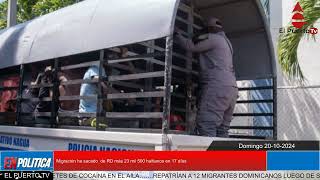 Migración ha sacado de RD más 23 mil 500 haitianos en 17 días [upl. by Walden851]