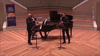 Poulenc Trio for piano oboe and bassoon 2 mov [upl. by Aihsiyt]