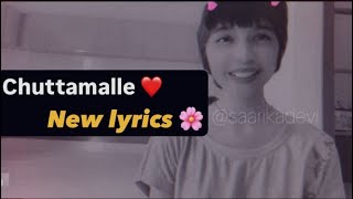 Chuttamalle cover🌙 new lyrics English translation  peaceful🫶🏼 Devara I Anirudh [upl. by Asile]