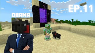 Mi CAPYBARA llamada OBAMA  QLAND ep11  Minecraft [upl. by Eelrihs827]