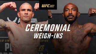 UFC 307 Ceremonial WeighIn [upl. by Nyleimaj221]