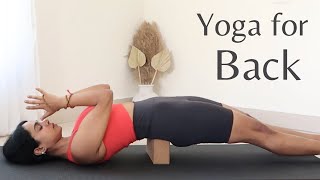 Back Pain Relief  Spine Health  Yoga For Your Back [upl. by Assirralc]