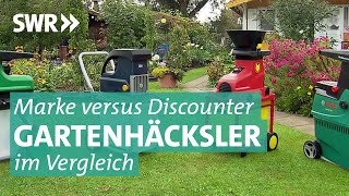 Gartenhäcksler im Test Hilfe für Heimgärtner  Marktcheck SWR [upl. by Laina]