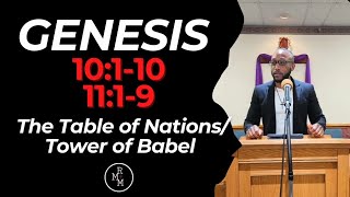 Genesis 10110 1119 The Table of NationsTower of Babel [upl. by Balf]