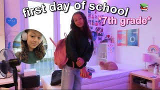 First day of school vlog 7th grade [upl. by Agni]