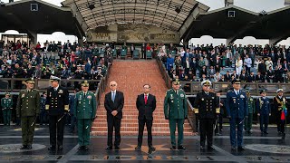 Ceremonia de ascensos de Generales de las Fuerzas Militares y Policía Nacional [upl. by Ssilb]