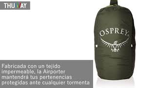 Funda para Mochila Osprey Airporter  THUWAY [upl. by Aidnyc]