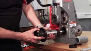 RIDGID  How To Change Rollers 918 Roll Groover [upl. by Samale105]