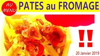 【 PATES AU FROMAGE 】PENNE RIGATE  RECETTE FACILE ET PAS CHERE VC0011 VS00048 AU010101 [upl. by Arundel]