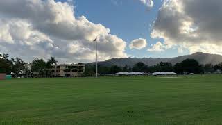 Retreat and To The Colors  Schofield Barracks  Hawaii [upl. by Marinna]