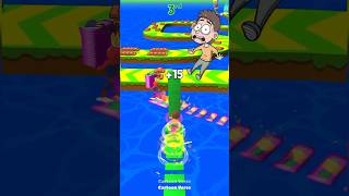 Running High  Conquer the Race with Your Tower cartoonverse running tower builder gameshorts [upl. by Holzman]