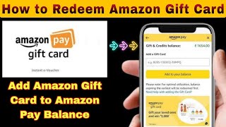 How to Add Amazon Gift Card to Amazon Wallet  Amazon Gift card ko Amazon Wallet me kaise add kare [upl. by Bord377]