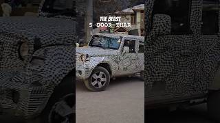 New 5 DOOR THAR 🔥 Lounch Confirm  Latest news thar [upl. by Swiercz]