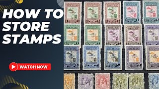 3 Attractive Ways to Store and Display Your Stamp Collection [upl. by Baxie]