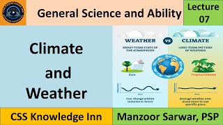 Climate and Weather  Weather Variation  El Nino  La Nina [upl. by Orlantha]