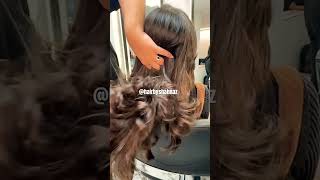 Wolf haircut 💇‍♀️ 2024 💇 youtubeshort youtubeviralvideo hairstyle hair hairtutorial2024 [upl. by Nywles869]