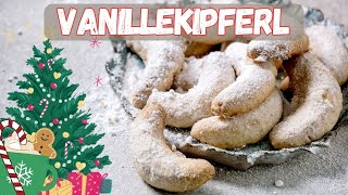 Vanillekipferl  einfach amp schnell gemacht  der Weihnachtsklassiker [upl. by Atinus]