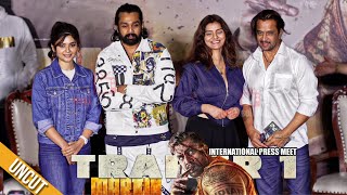 UNCUT  Martin Official Trailer Launch  Dhruva Sarja Arjun Sarja  International Press Meet [upl. by Ellimac]