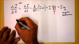 Torque Angular Momentum and Newtons Second Law for Rotations  Doc Physics [upl. by Claudina842]