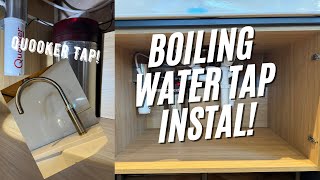 Boiling water tap install Quooker fusion tap [upl. by Nagard]