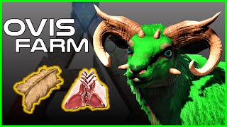 ARK Survival Evolved  Ovis Farm Guide Best way to get Hide  Mutton [upl. by Schapira690]