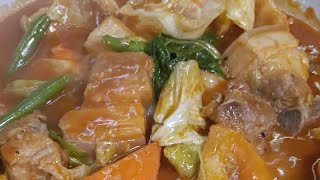 Pork Pochero Recipe Pinoy Ulam Recipe [upl. by Kolnick974]