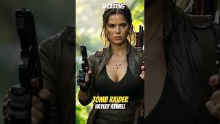 Hayley Atwell  Tomb Raider AI tombraidermovie movie film laracroft hayleyatwell ai [upl. by Hsiri393]